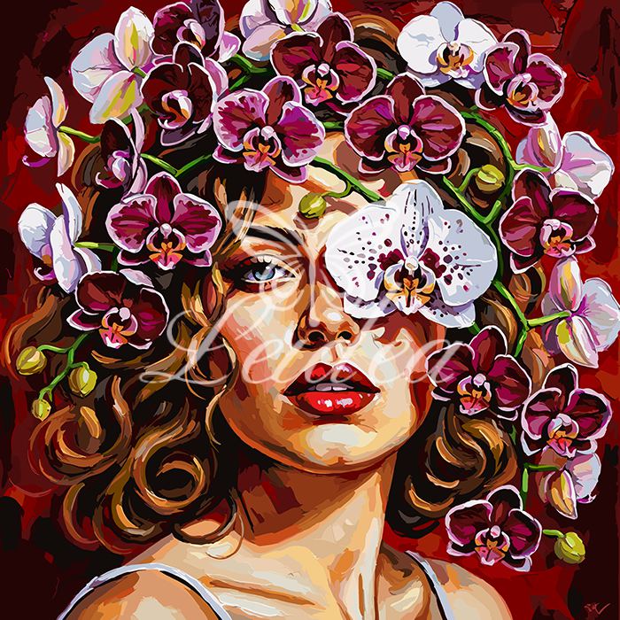 Blush Orchid Fiery Lip Portrait