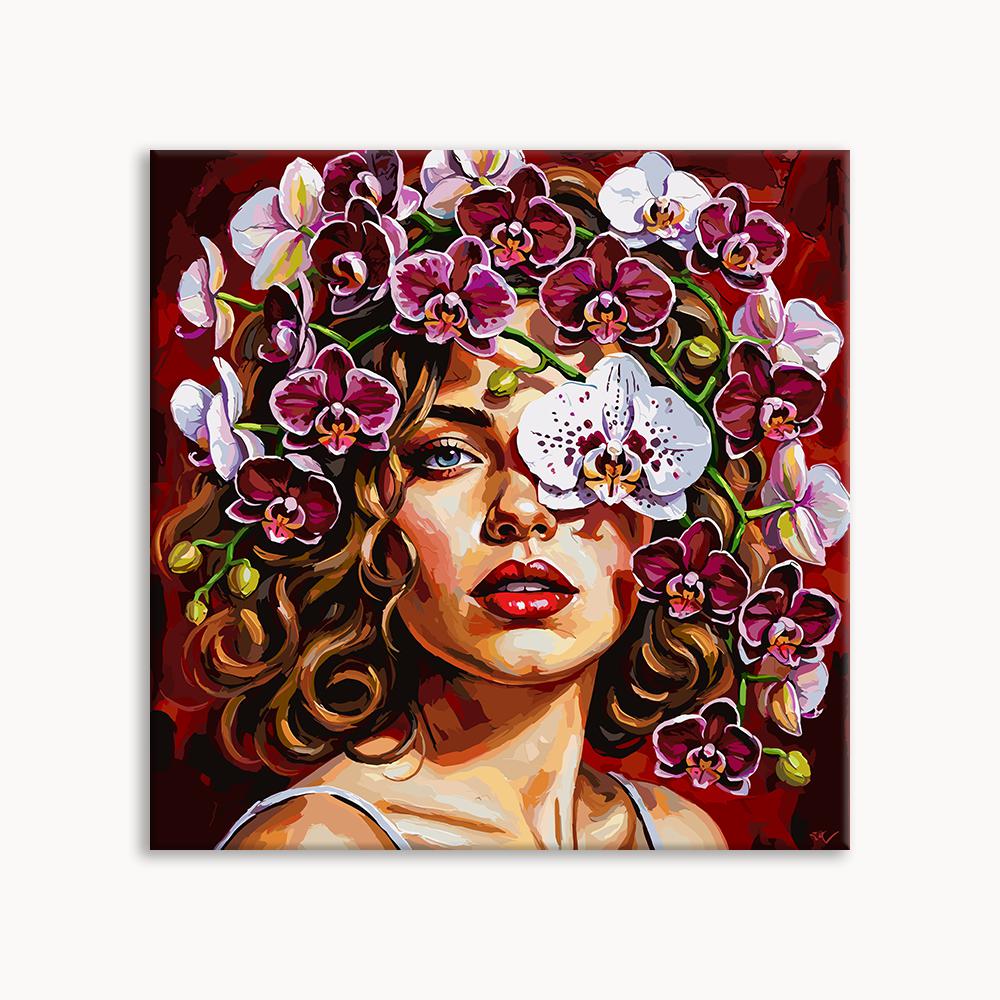 Blush Orchid Fiery Lip Portrait