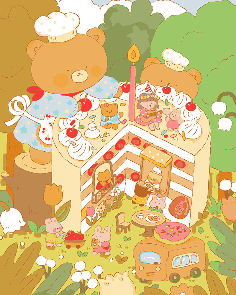 Bread Bear's Cake House