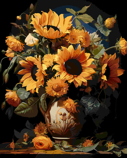 Brilliant Sunflowers