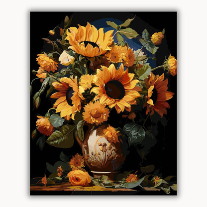 Brilliant Sunflowers