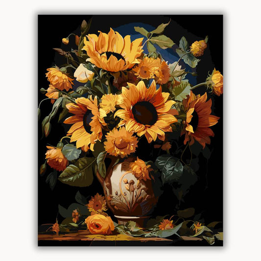 Brilliant Sunflowers