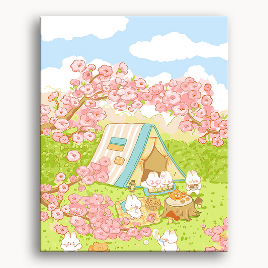 Bunny Camping