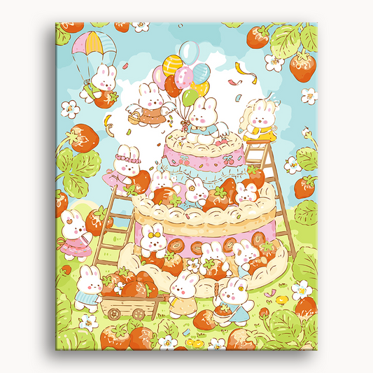 Bunny's Strawberry Cake