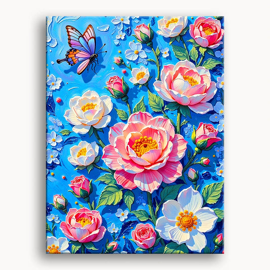 Floral Harmony in Flight 3