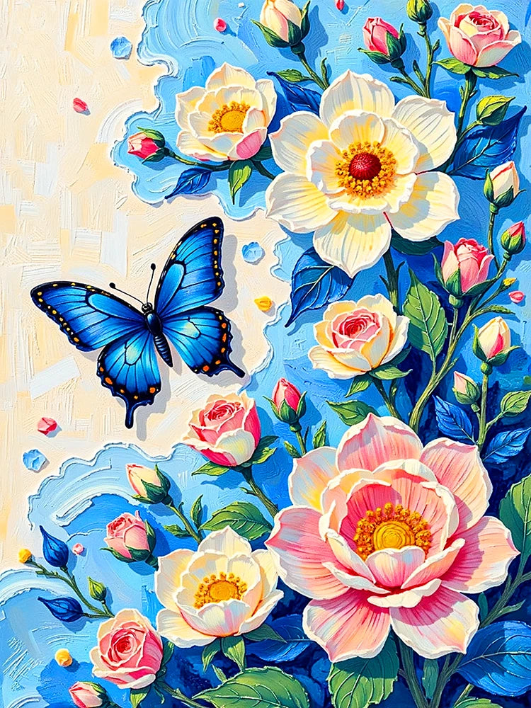 Floral Harmony in Flight 1