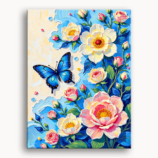 Floral Harmony in Flight 1