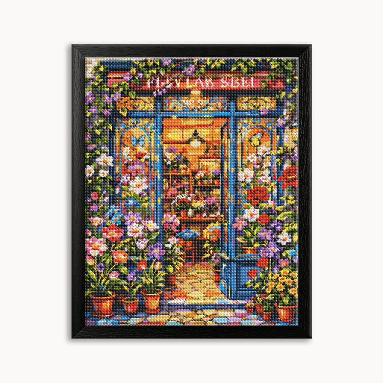 Butterfly Flower Shop Diamond Painting 30/40 40/50 50/60