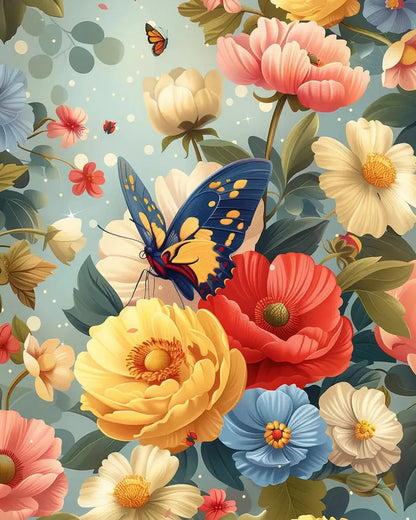 Butterfly Love Flower 2