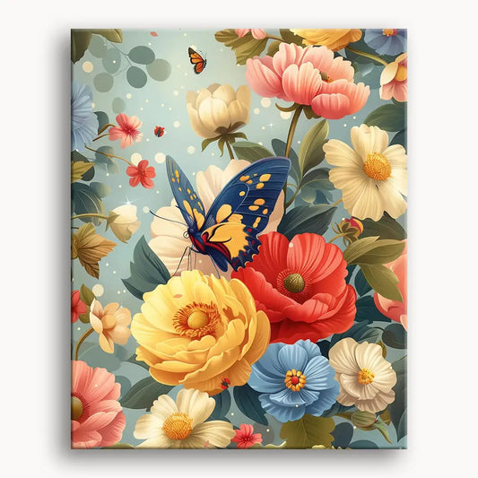 Butterfly Love Flower 2