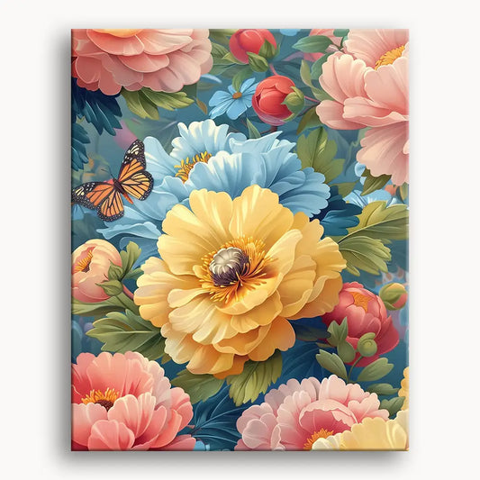 Butterfly Love Flower 3