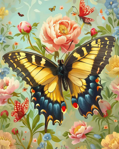 Butterfly Love Flower 5