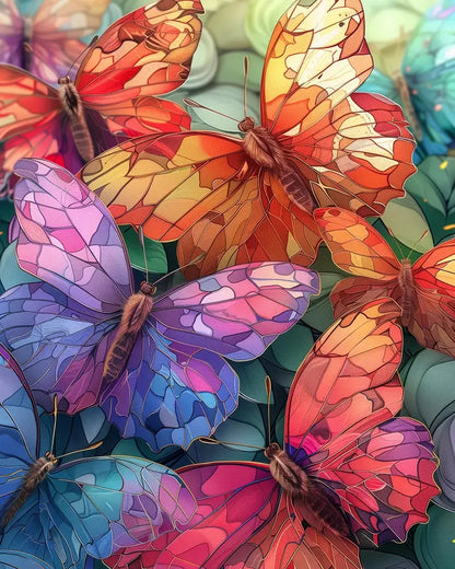 Butterfly Love Flower 6