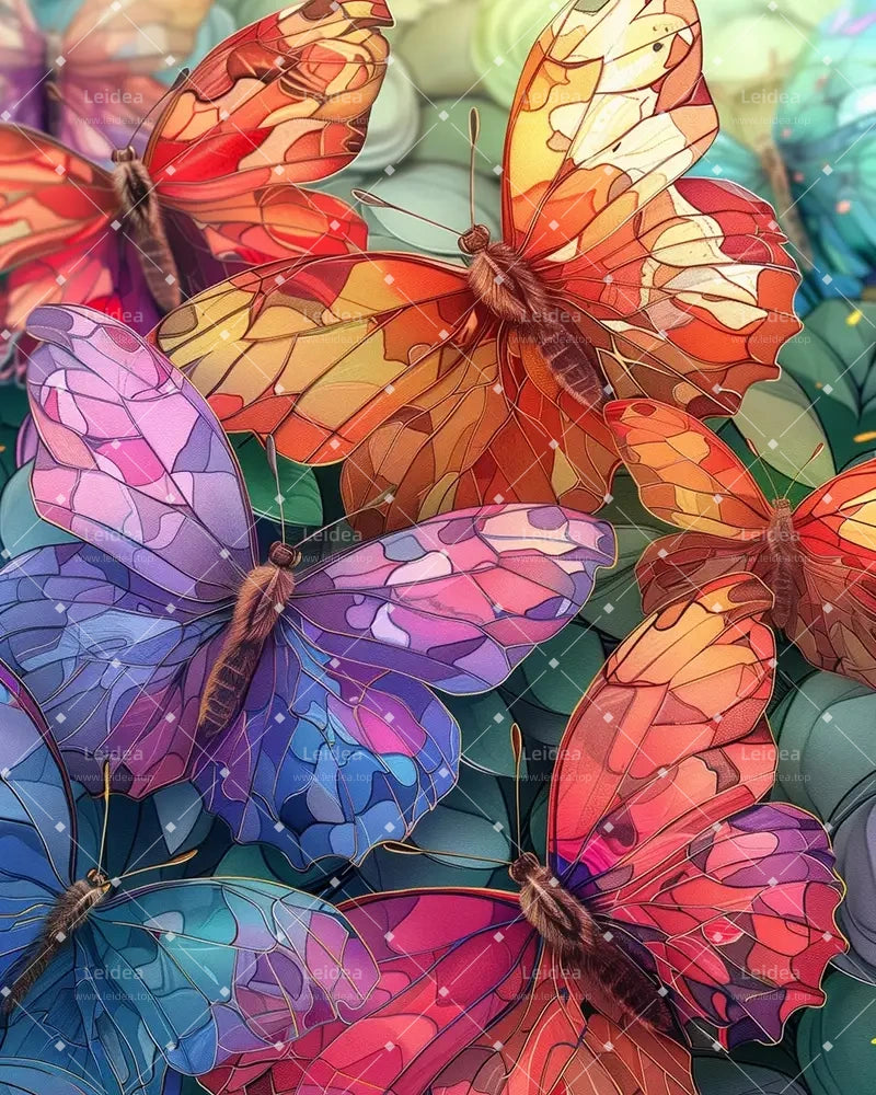 Butterfly Love Flower 6