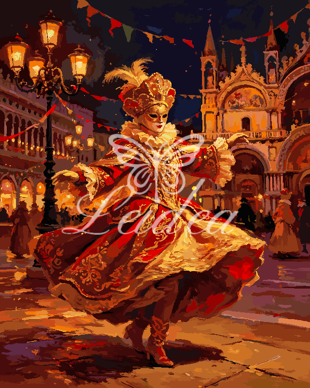 Carnival Dancer Paint By Numbers