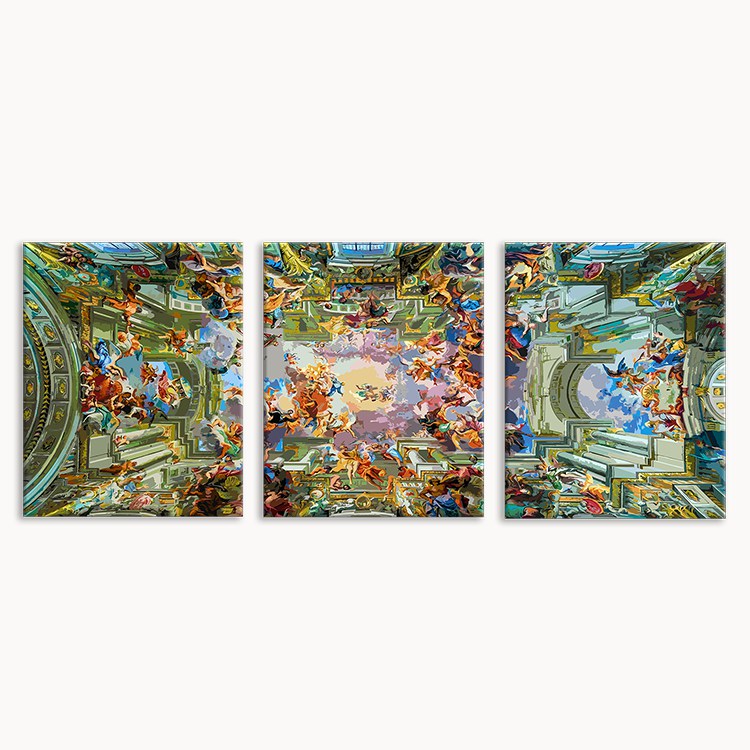 Ceiling Fresco (Set of 3 PCS) Paint By Numbers