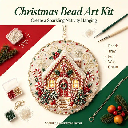 Christmas 10 Pearl Diamond Painting Suncatcher Kit