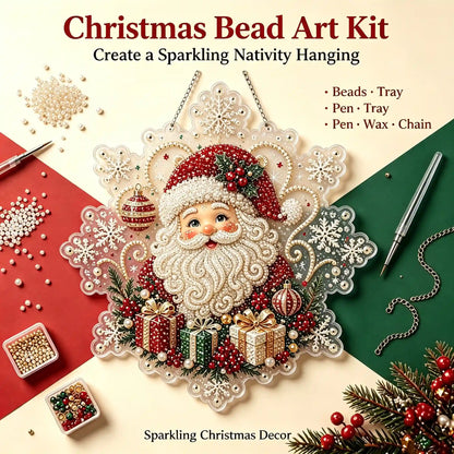 Christmas 13 Pearl Diamond Painting Suncatcher Kit