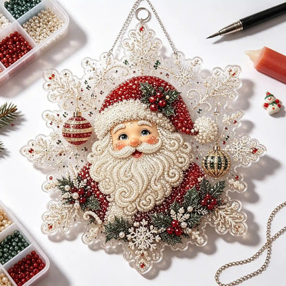 Christmas 13 Pearl Diamond Painting Suncatcher Kit