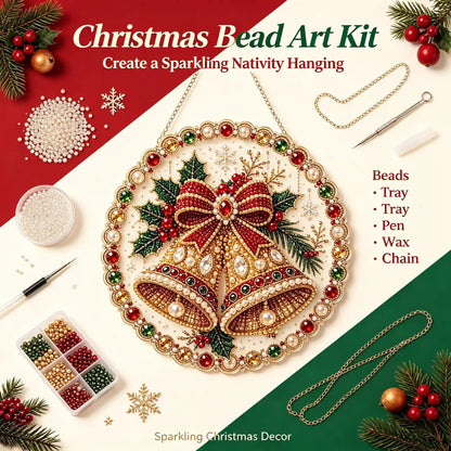 Christmas 3 Pearl Diamond Painting Suncatcher Kit