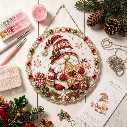 Christmas 4 Pearl Diamond Painting Suncatcher Kit