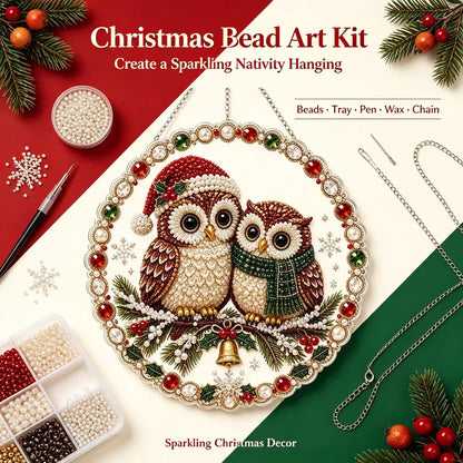 Christmas 5 Pearl Diamond Painting Suncatcher Kit