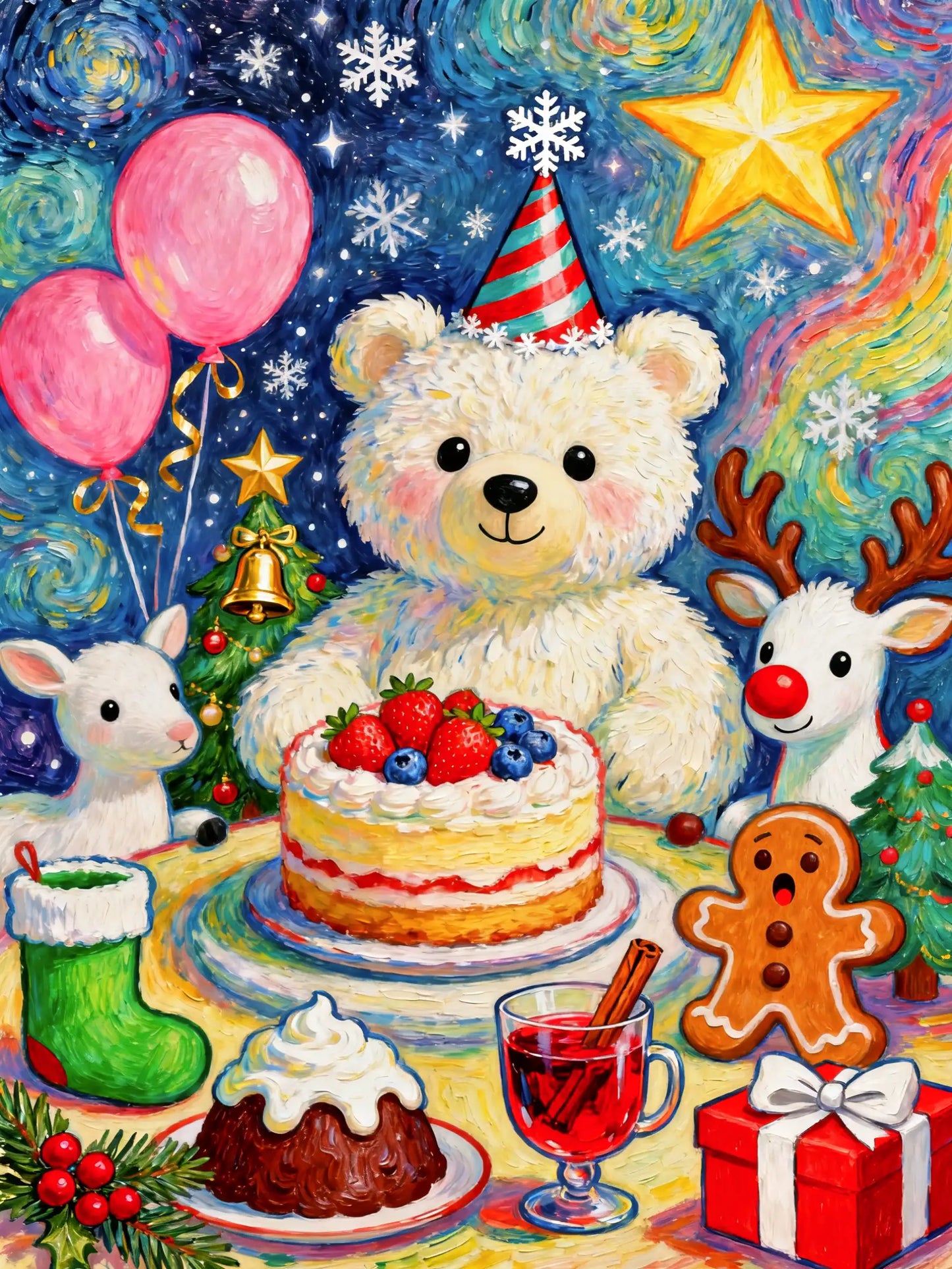 Christmas bear 1