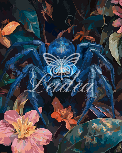 Cobalt Spider Bloom