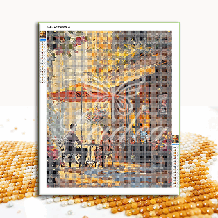Coffee time 3 Diamond Painting 30/40 40/50 50/60