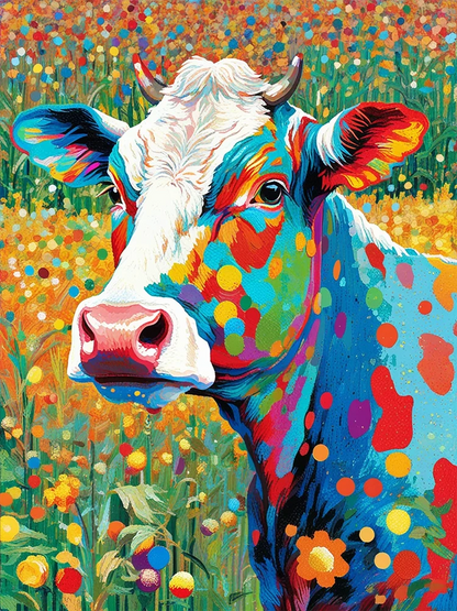 Colorful Cow