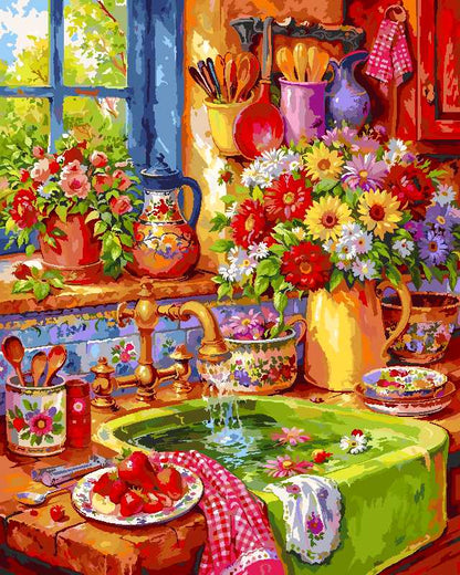 Colorful Kitchen 1