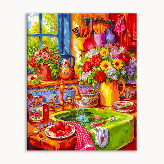 Colorful Kitchen 1