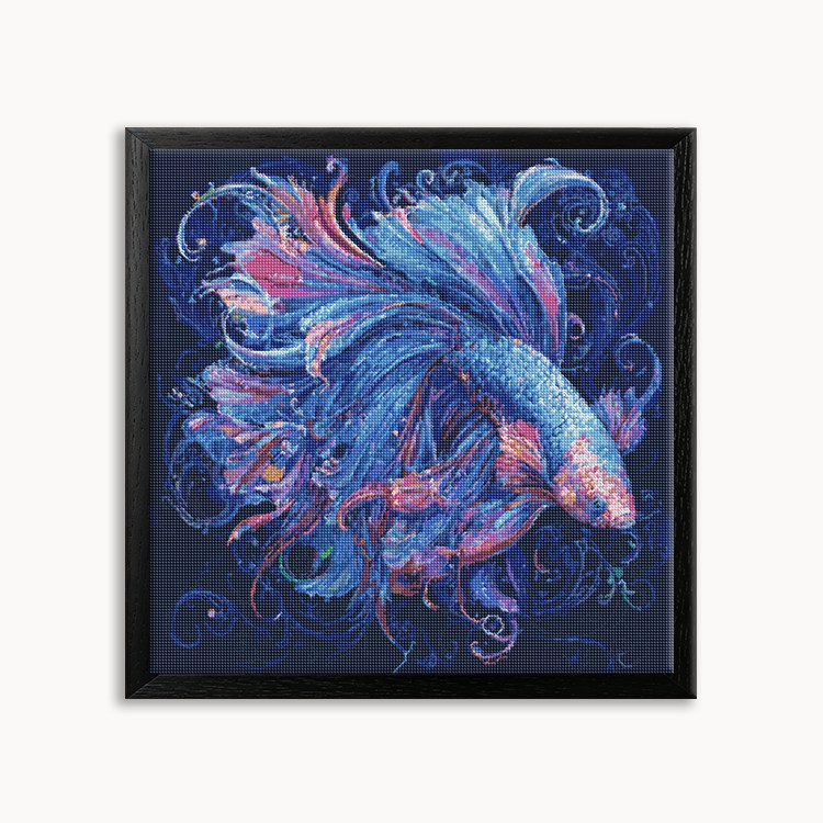 Colorful Pearl Fish Diamond Painting 40/40 50/50 60/60