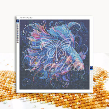 Colorful Pearl Fish Diamond Painting 40/40 50/50 60/60