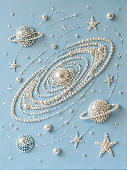 Cosmic Starry Sky 1 Pearl Painting