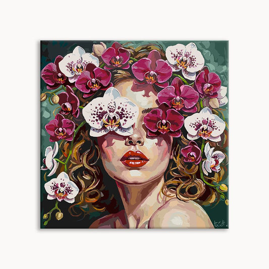 Crimson Petal Curly Lady