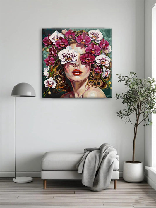 Crimson Petal Curly Lady