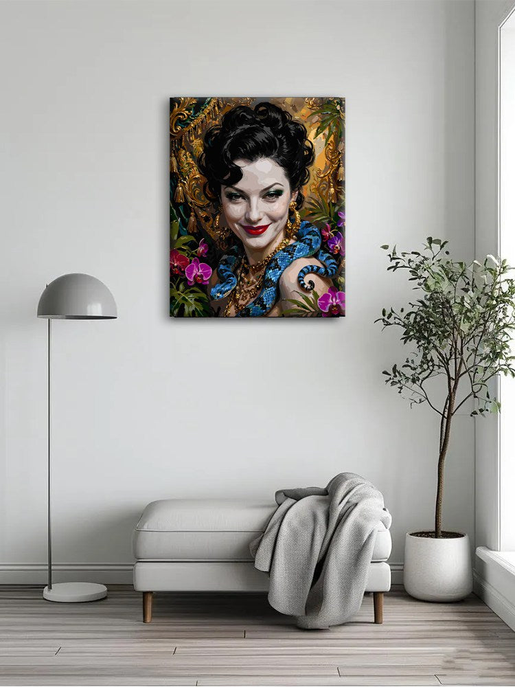 Dark Hair Flora