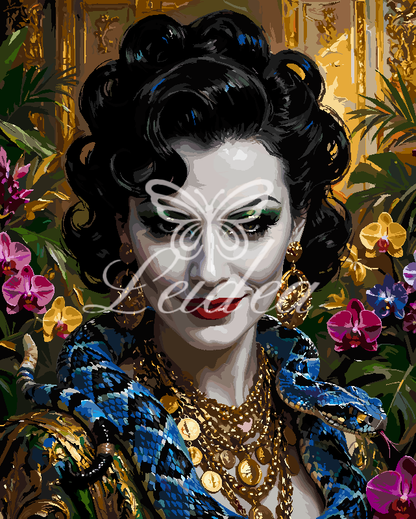 Dark Floral Noble