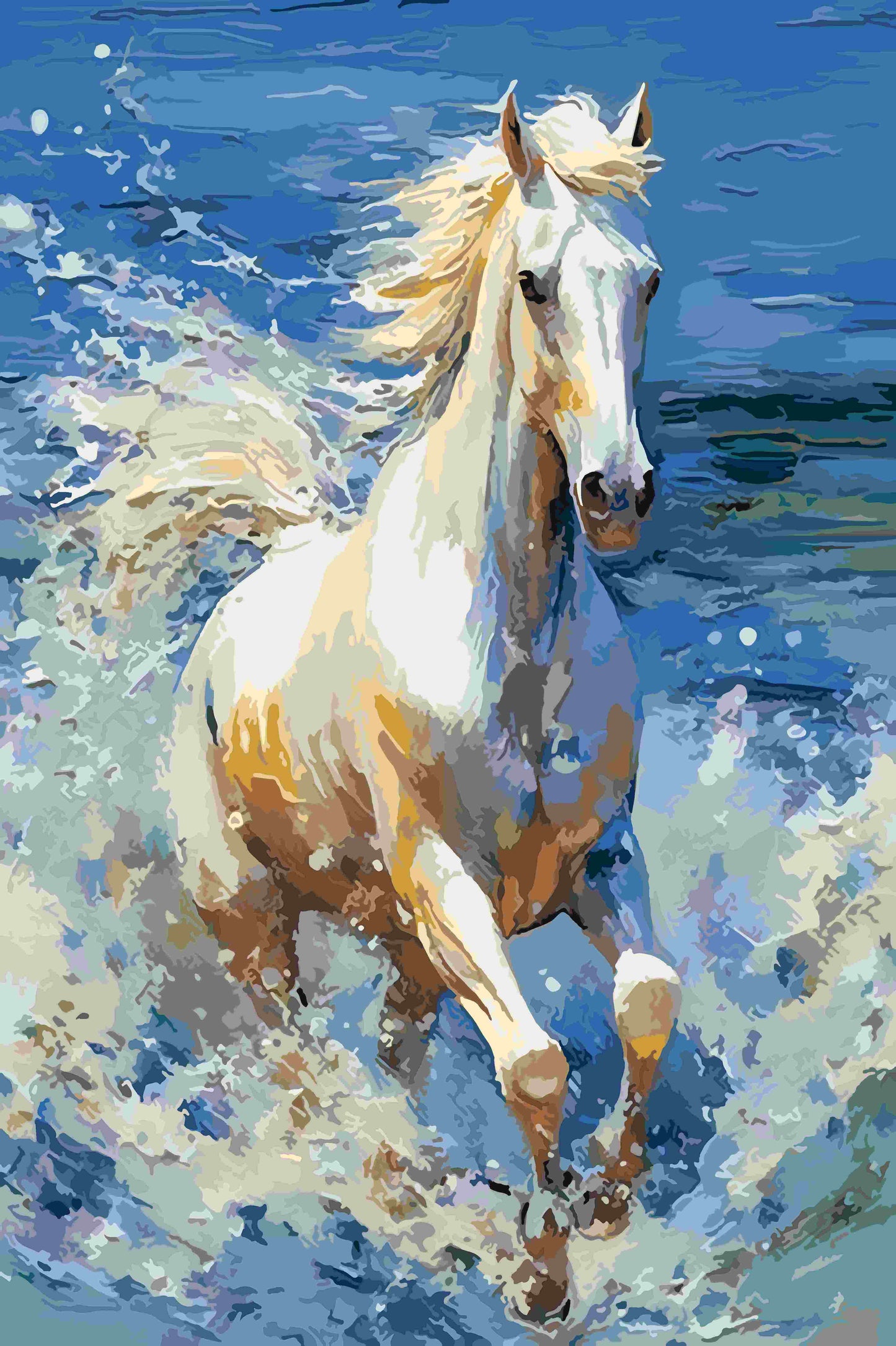 Dream White Horse