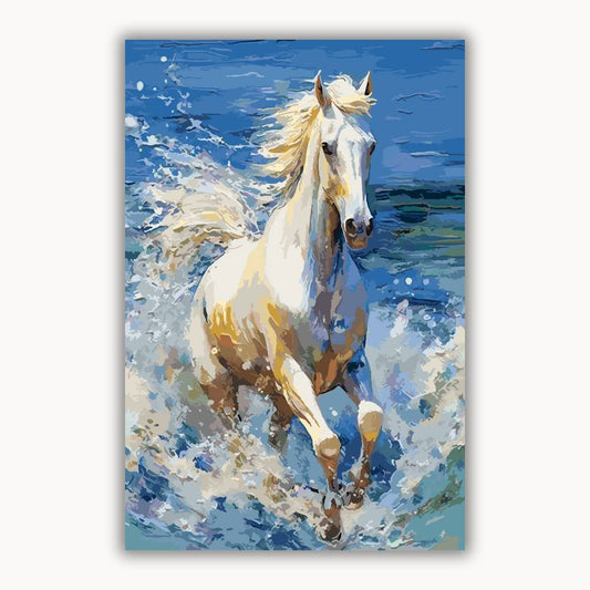 Dream White Horse