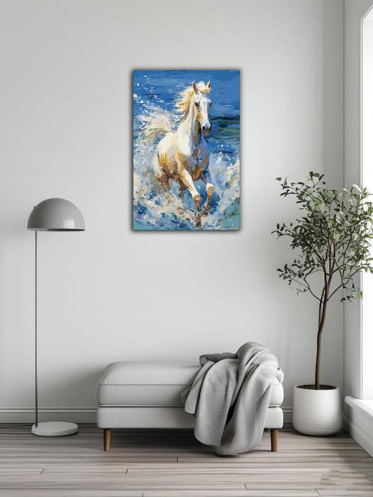 Dream White Horse