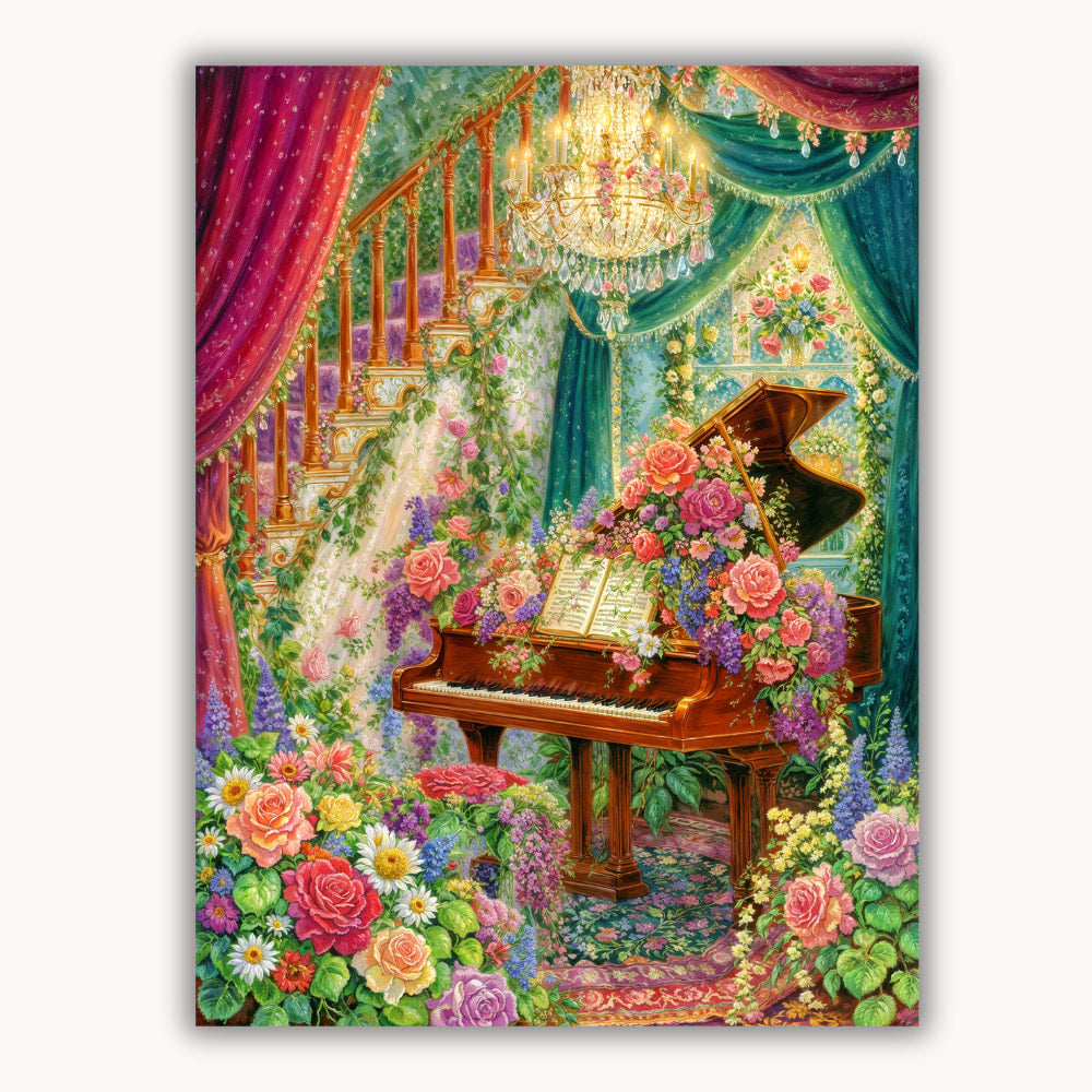 Elegant piano keys 1