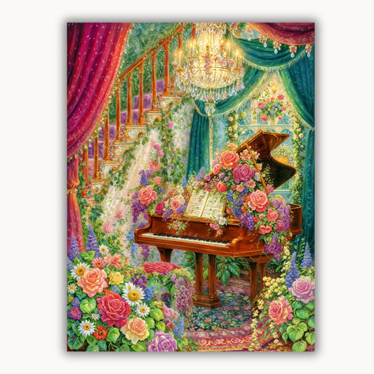 Elegant piano keys 1