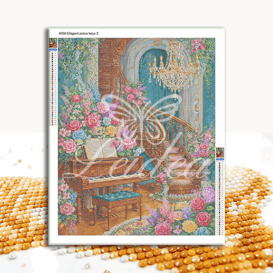 Elegant piano keys 2 Diamond Painting 30/40 40/50 50/60