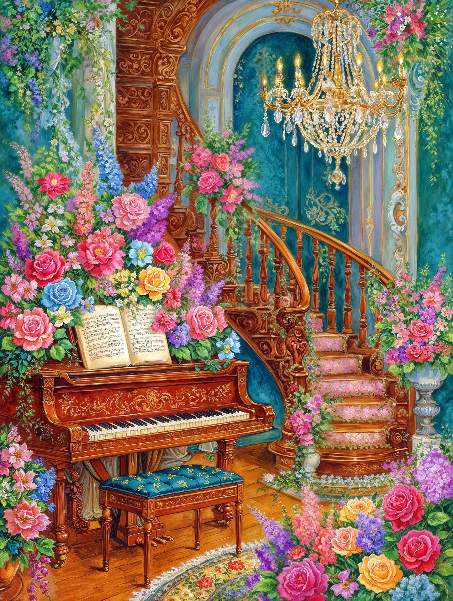 Elegant piano keys 2