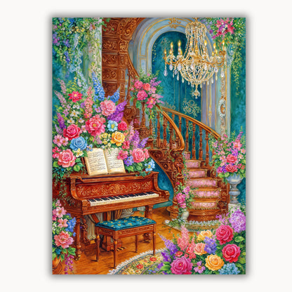 Elegant piano keys 2