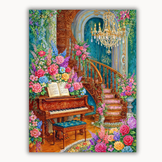 Elegant piano keys 2