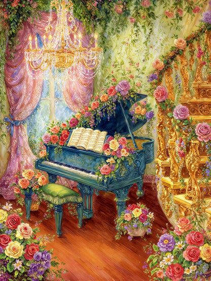 Elegant piano keys 3