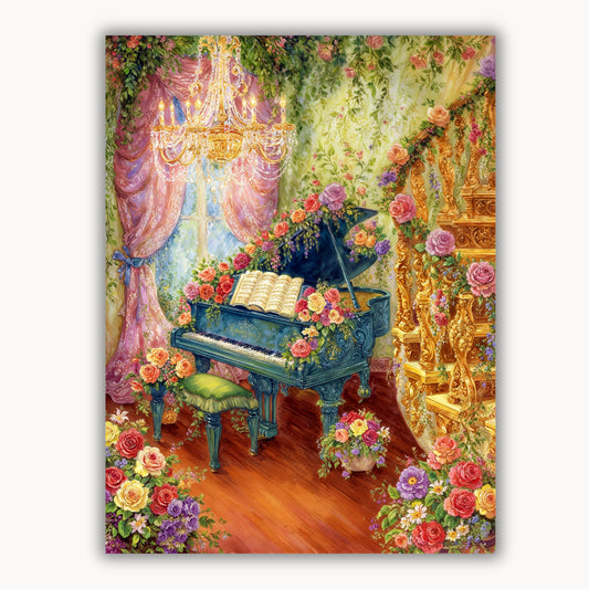 Elegant piano keys 3